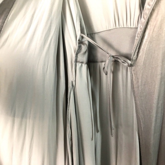 Soft Surroundings Silk Velvet Robe Size MP - Picture 7 of 14